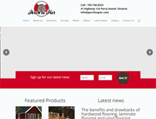 Tablet Screenshot of porchtopier.com